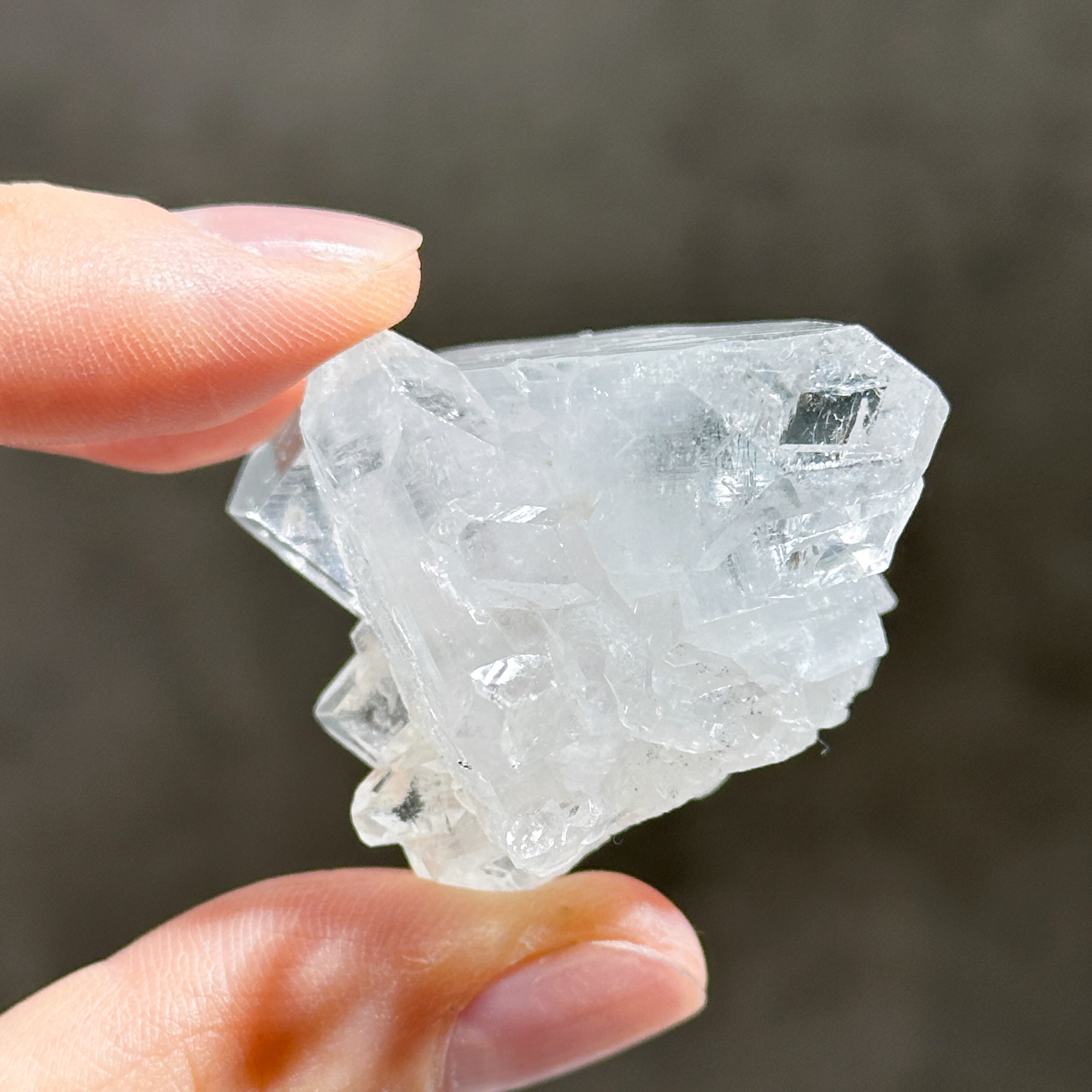 アポフィライト原石 61◇ Apophyllite ◇天然石・鉱物・パワーストーン