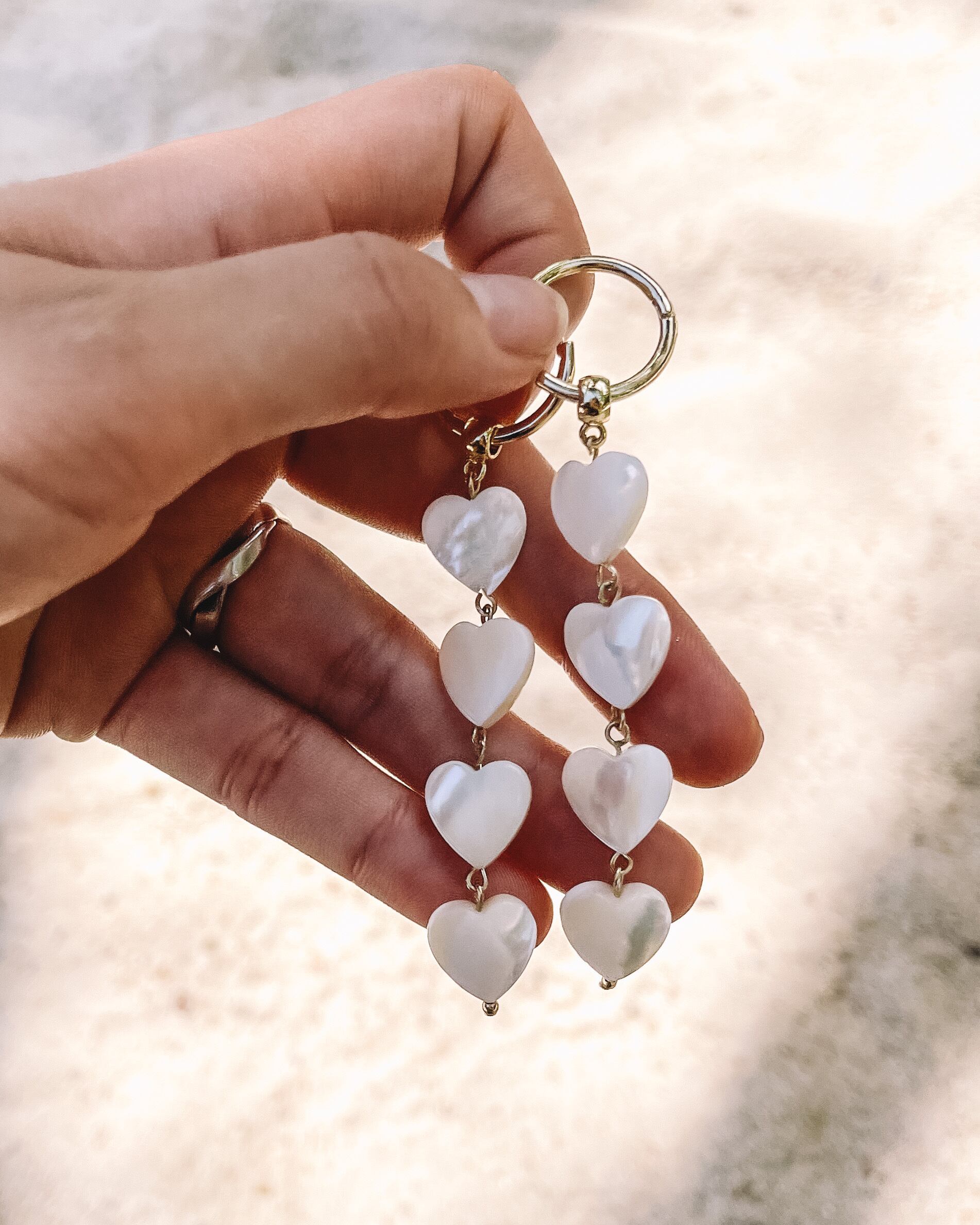 Small Shell Hearts