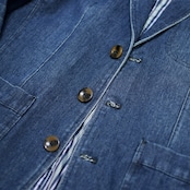 design denim tailored jacket