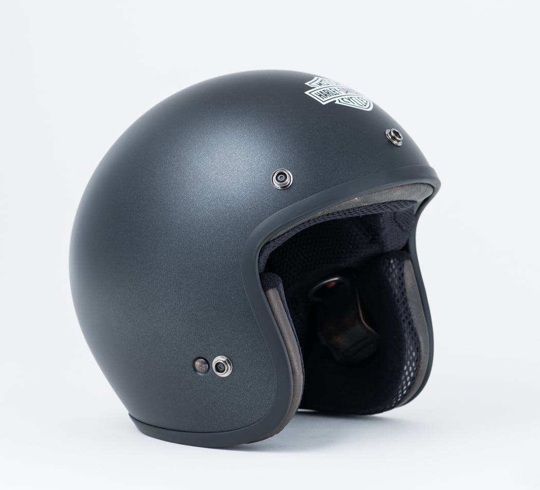 ハーレーダビッドソン純正ヘルメット HELMET 3/4 SOLID MATTE BLACK