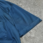rayon blend design polo shirt navy