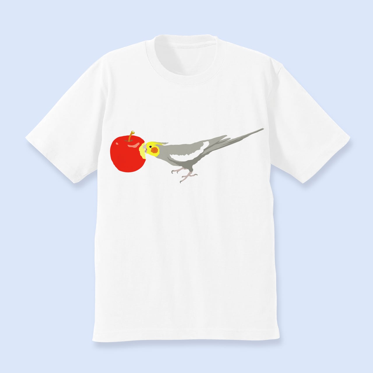 ことりちゃんTシャツ（オカメインコ ノーマル男の子）