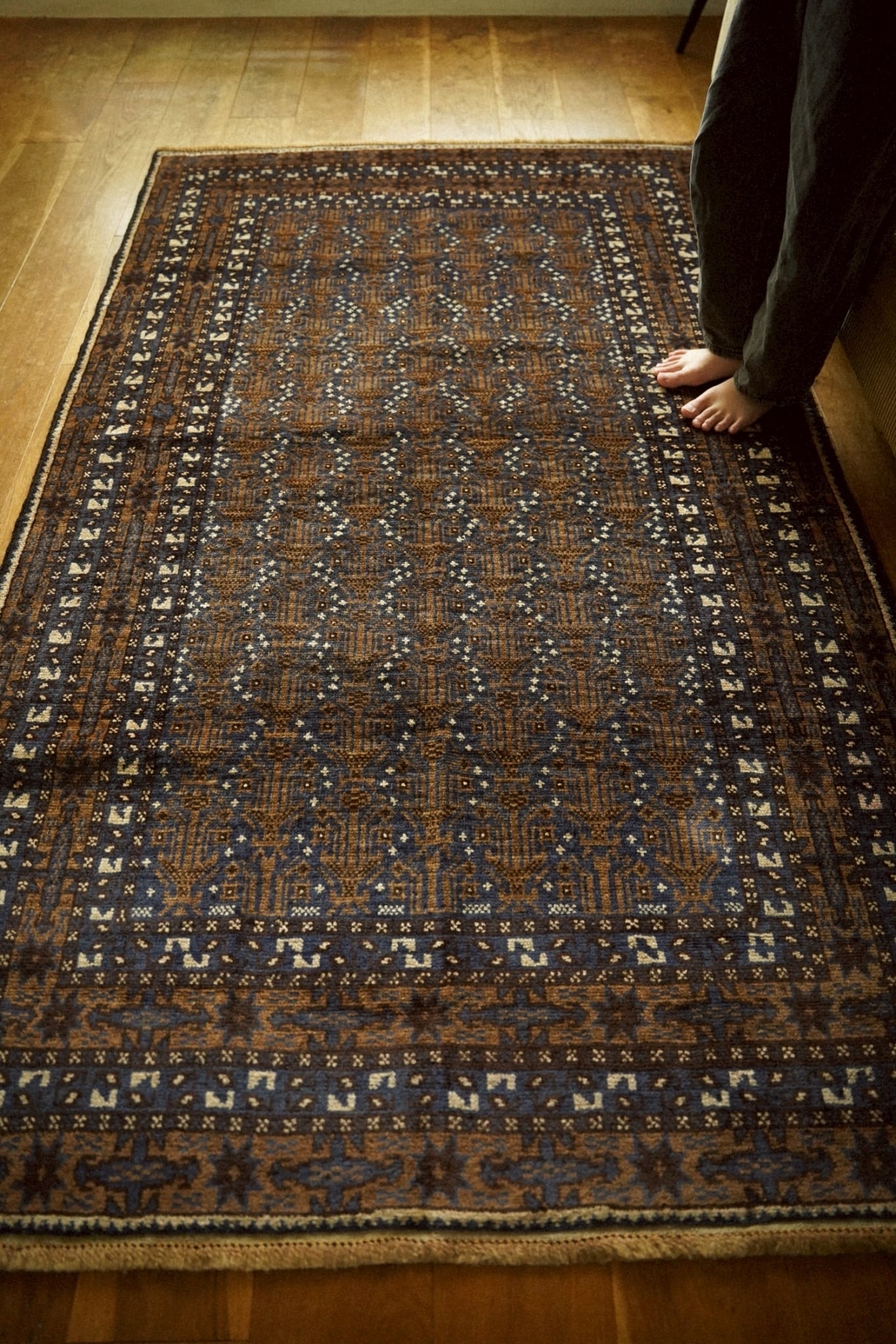 2028-Vintage Baluch rug | 手織りのヴィンテージラグ専門店 | Bahr