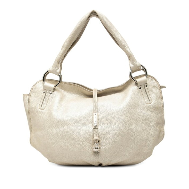 セリーヌ ビタースウィート ハンドバッグ ホワイト レザー レディース CELINE 中古