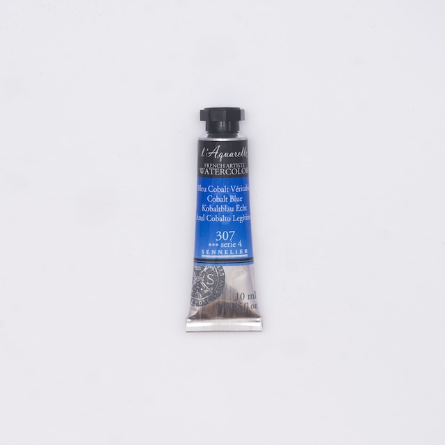 セヌリエWC 307 コバルト・ブルー 透明水彩絵具 チューブ10ml Ｓ4
