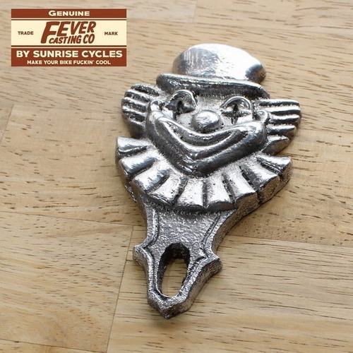 SUNRISE CYCLE (FEVER CASTING) "LICENSE PLATE TOPPER CLOWN" ナンバープレート アクセサリー