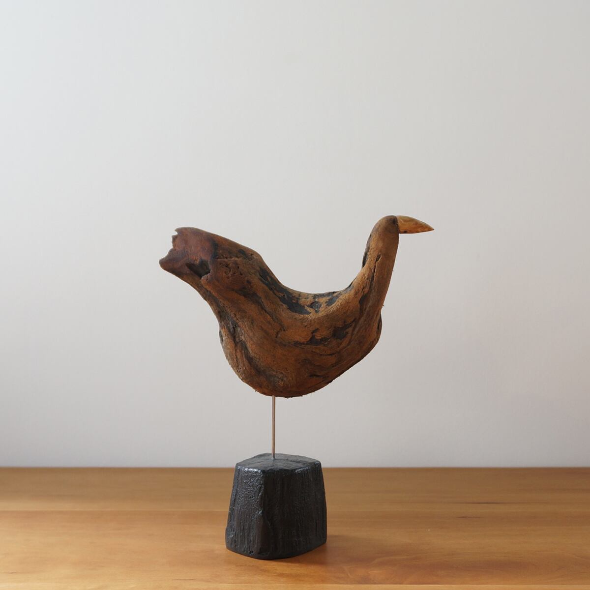 流木の鳥 B / 針原修 × 南部鉄器 | Houm Base