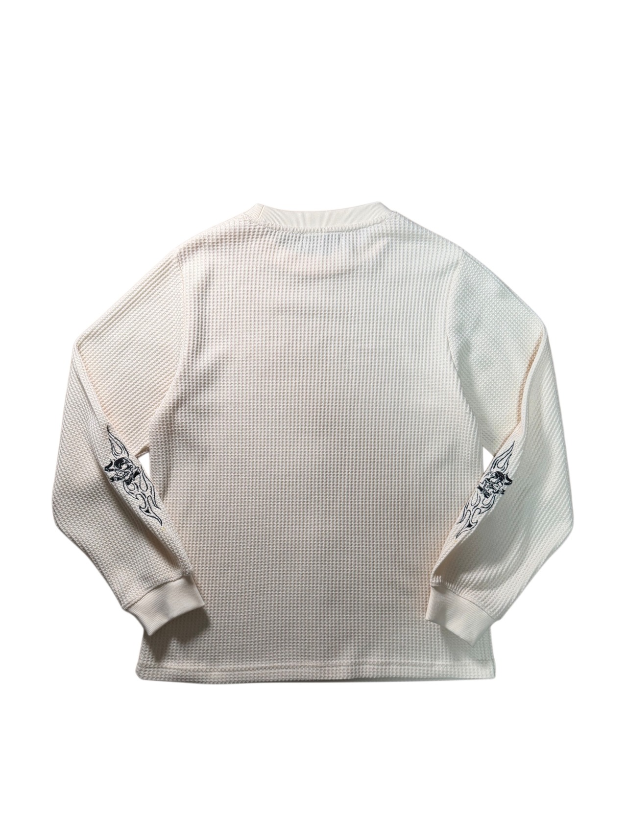 Two Face Flame Waffle L/S