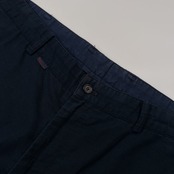 Papas パパス ピケ風 コットン パンツ ストレッチ ボトムス サイズ 50 (L) /メンズ/ネイビー/薄手