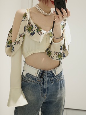 【26SS】FUMIE TANAKA フミエタナカ / Merlot P/O / トップス