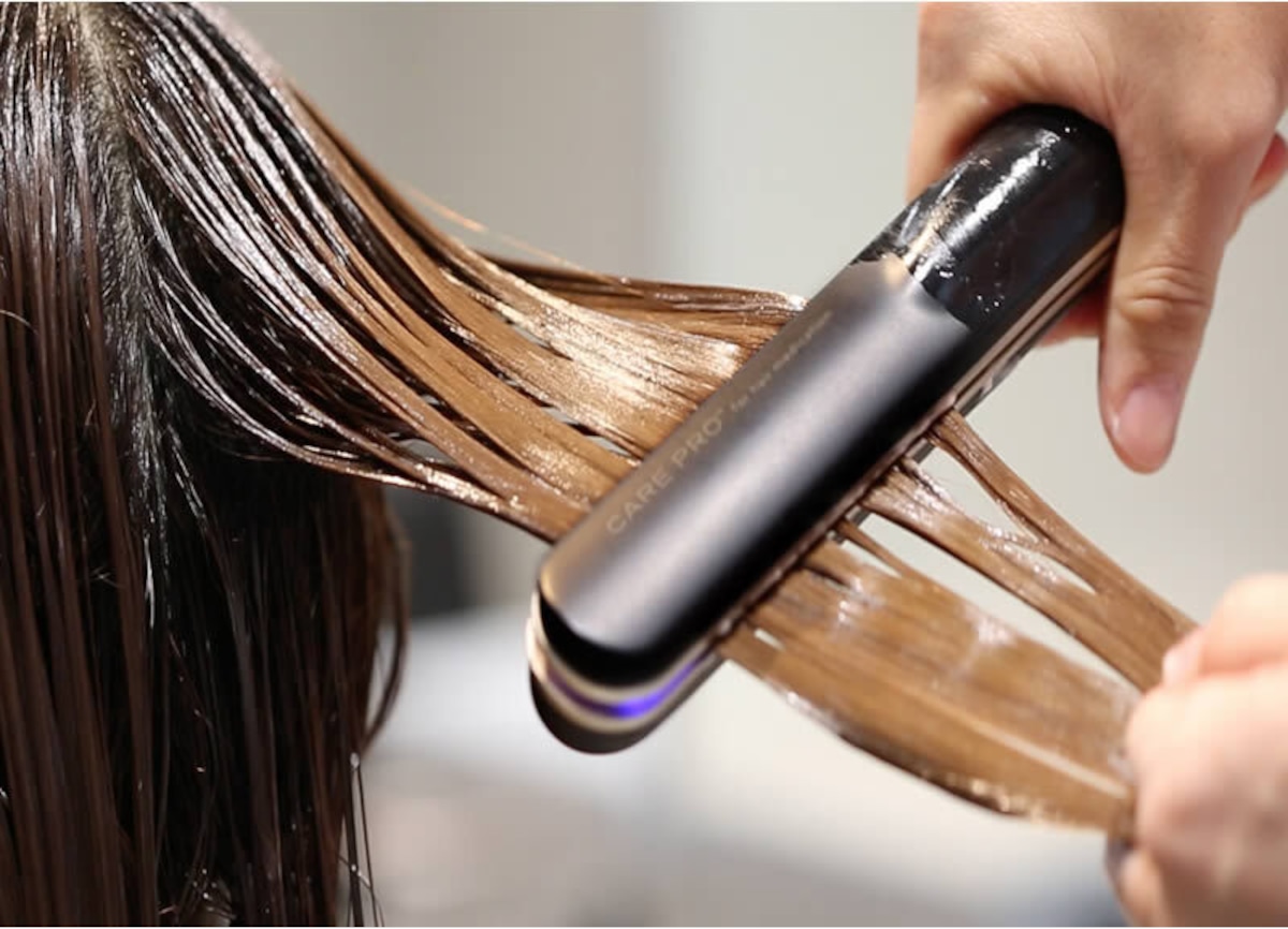 顧客限定】ケアプロ CARE PRO 超音波 アイロン トリートメント浸透促進 