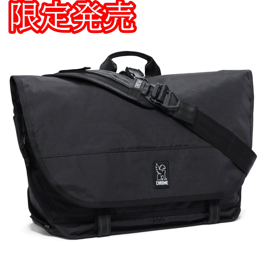 クローム メッセンジャーバッグ黒 BURAN Ⅲ MESSENGER BAG - BLACK X