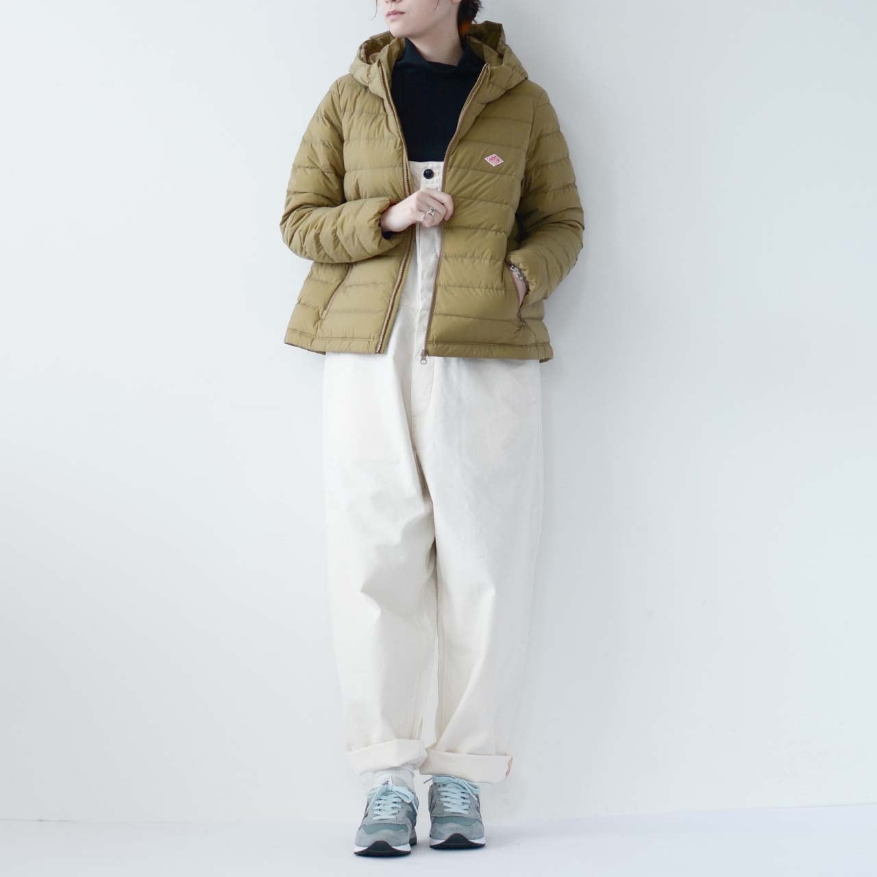 DANTON [ダントン] W MIDDLE DOWN HOODED JACKET [dt-a0186nps] ミドル ...