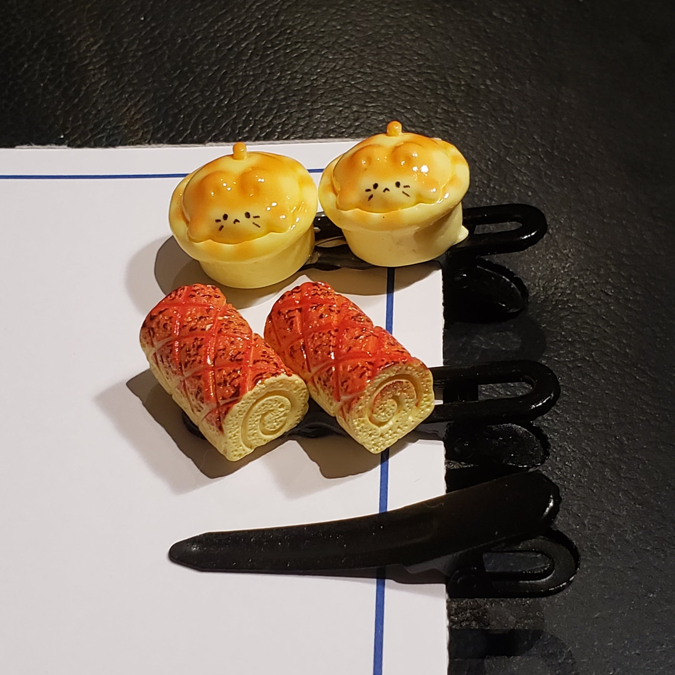 おもしろクリップ☆お楽しみクリップ5個セット ヘアクリップ／ 書類