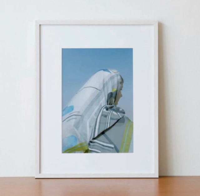 Olga Urbanek #1 Print  (white wooden frame 62.5㎝ ×47.5㎝付き)