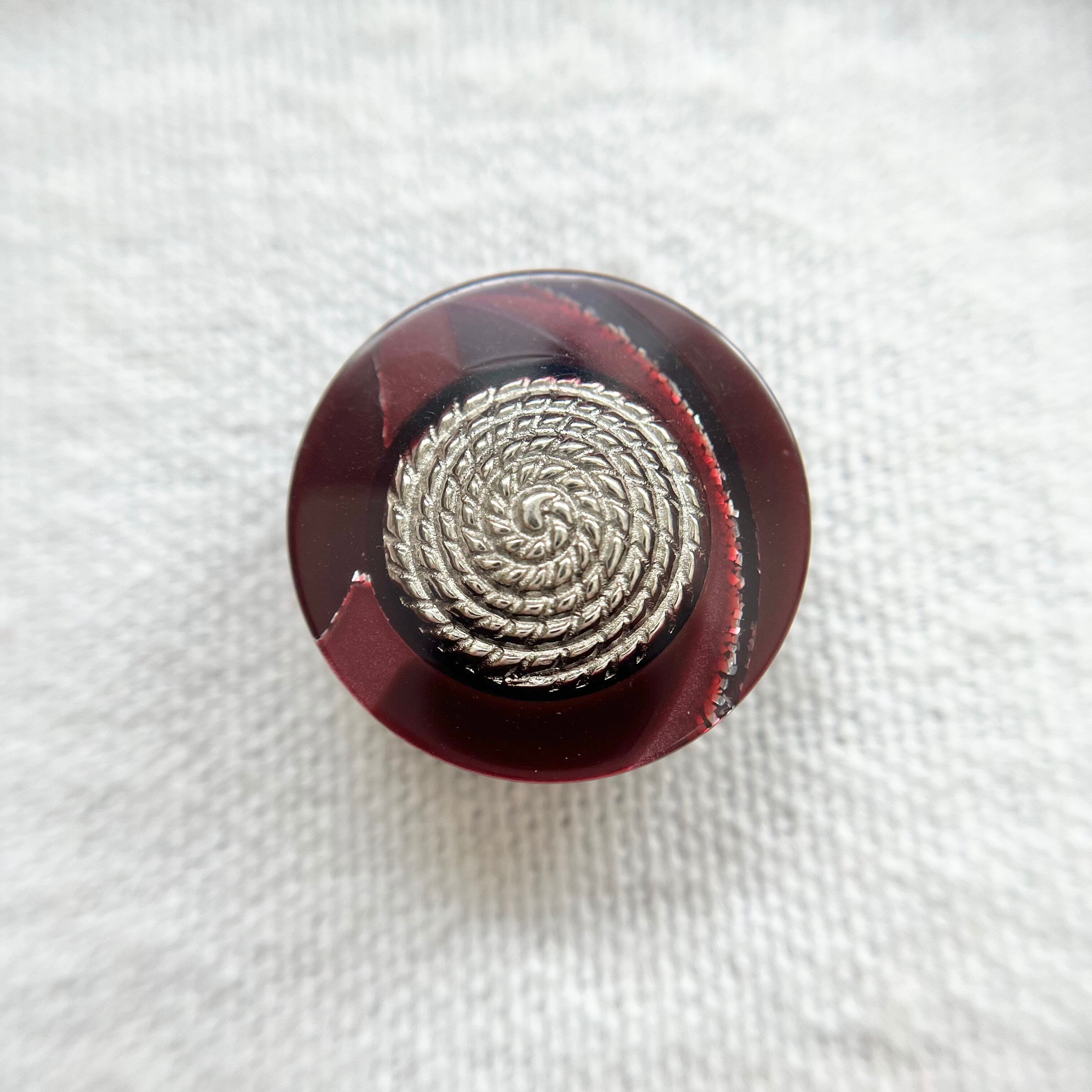ボルドー スパイラルシルバー 19.5mm