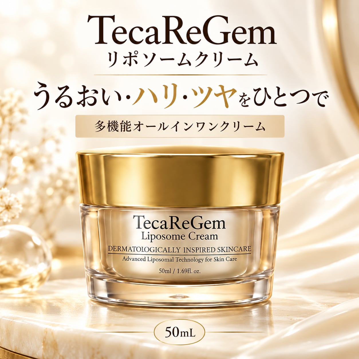 TecaReGem リポソームクリーム | ヒーリングサロンM's