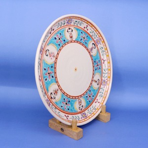 《 鈴木ハツミ 》プレート皿　赤絵