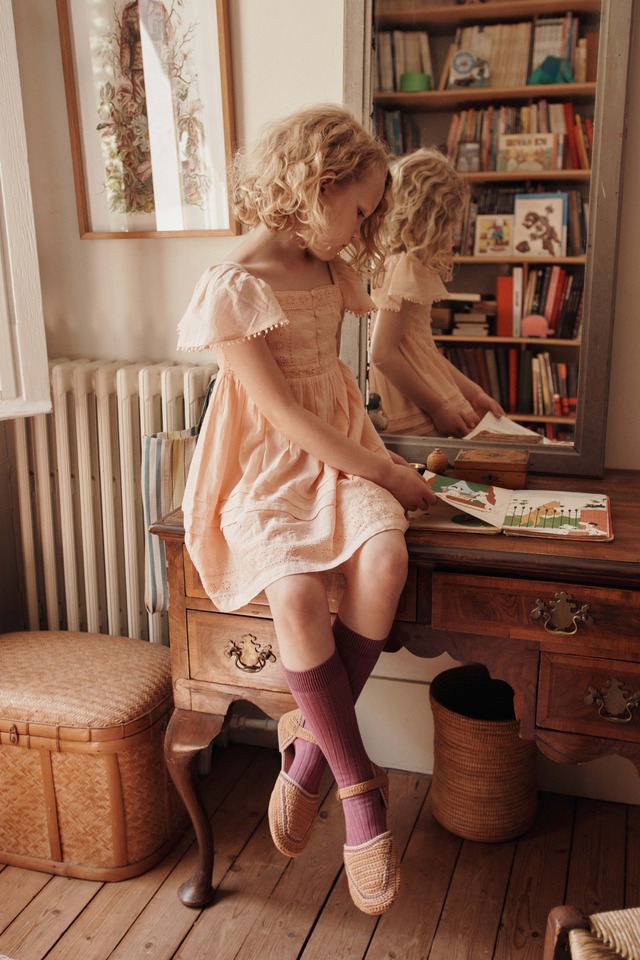 【Emile et Ida】Hand-Smocked Dress