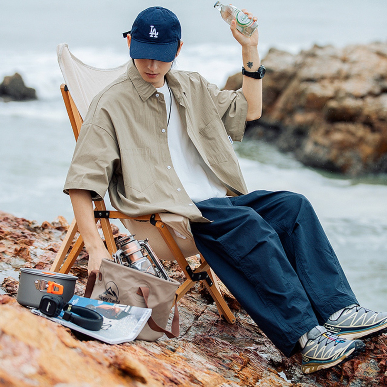 Back logo work shirt 0840 - 12