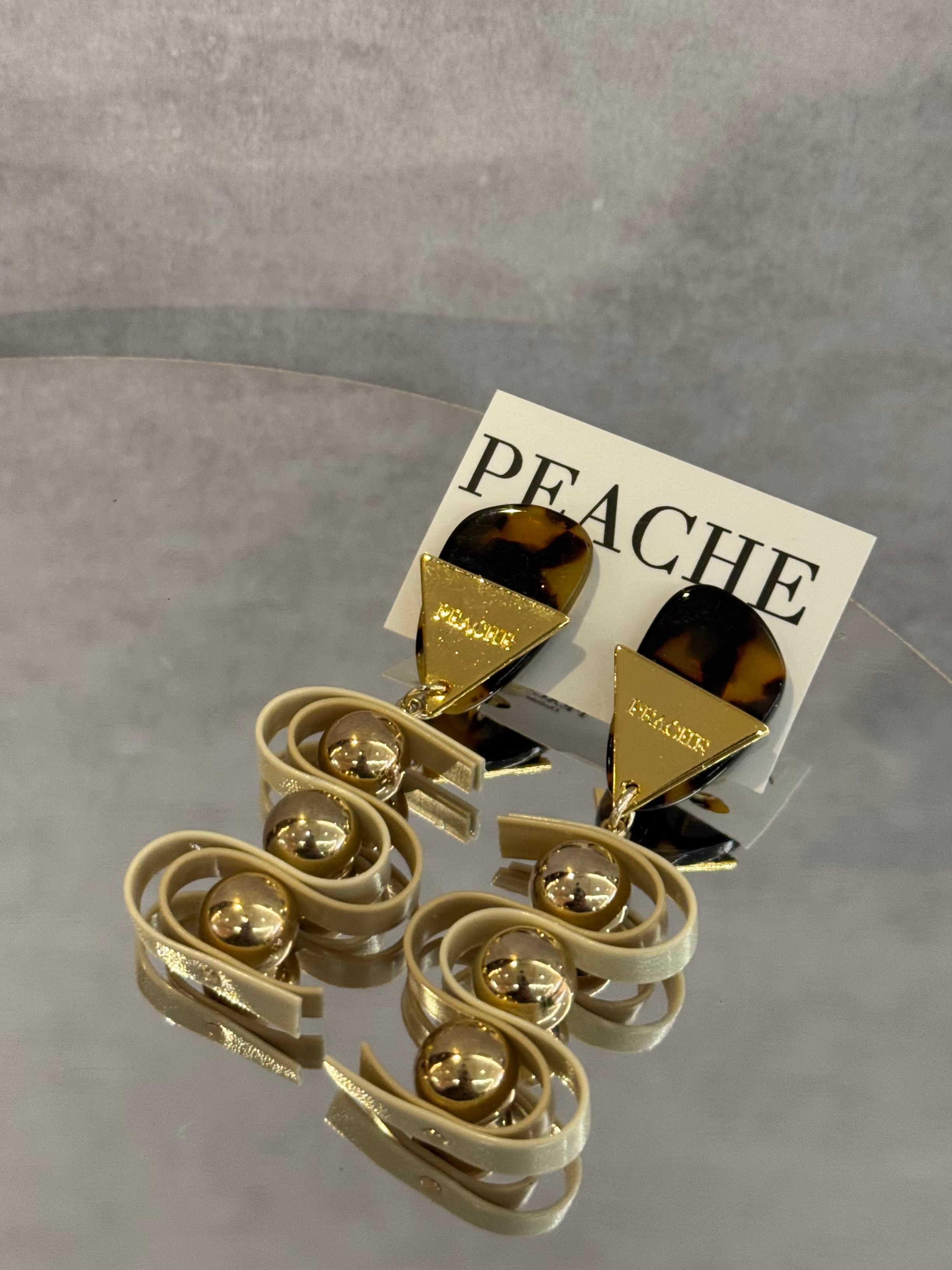 double wave bekko cream beige gold