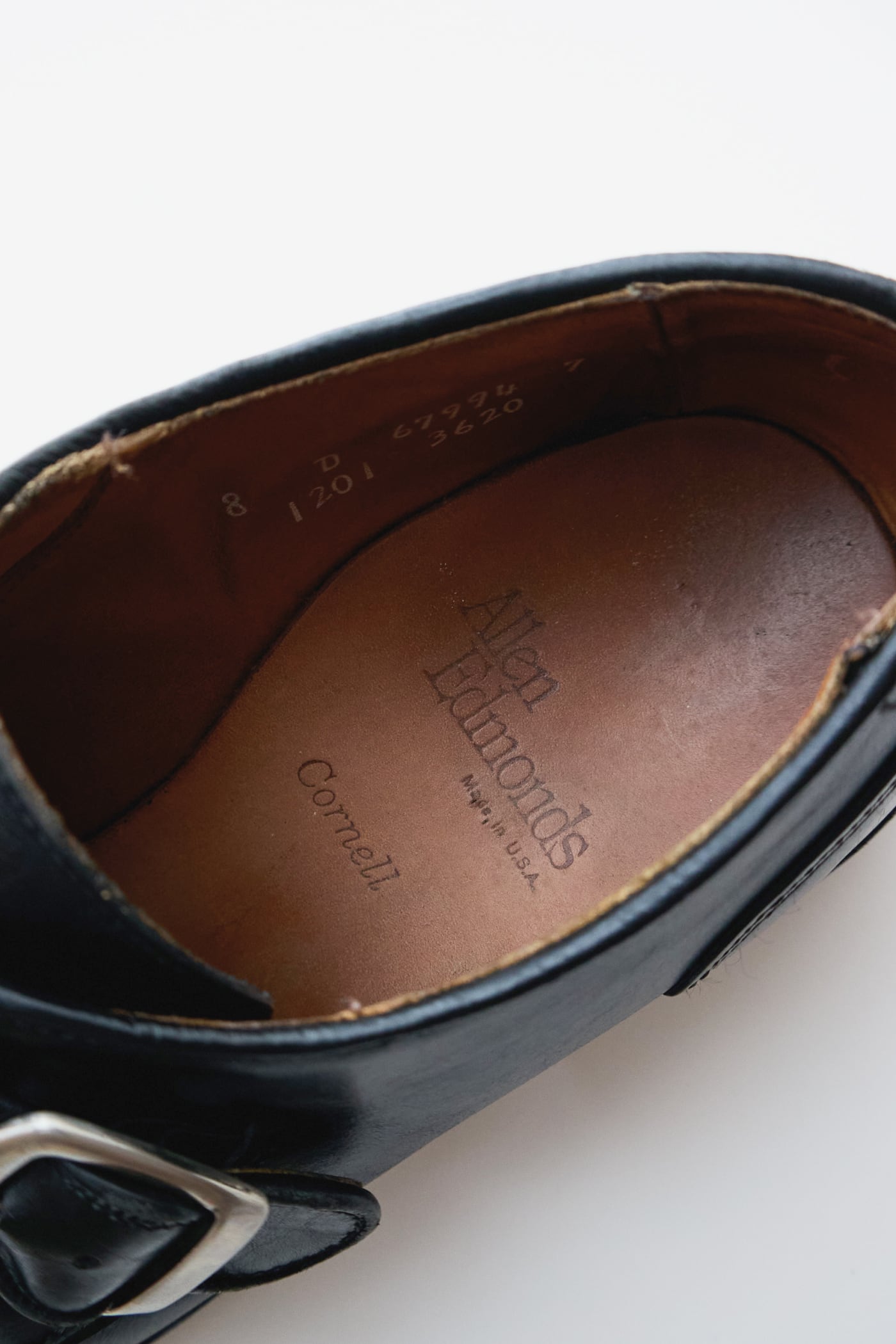 USA製 Allen Edmonds Cornell シングルモンクストラップ レザー