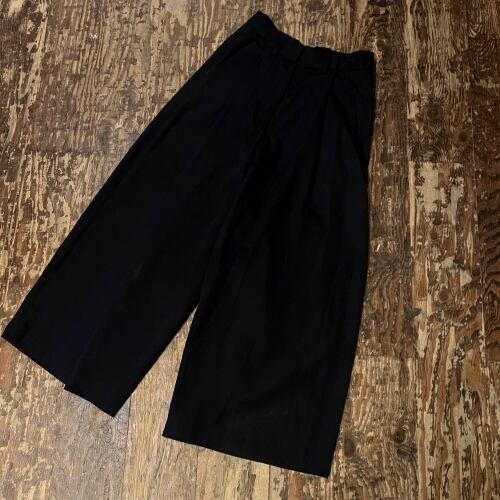 DRIES VAN NOTEN ドリスヴァンノッテン ウールワイドスラックスパンツ 