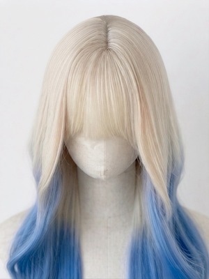 Basic - Vanilla Soda Long Wig【商品番号 1066】レースフロントなし×