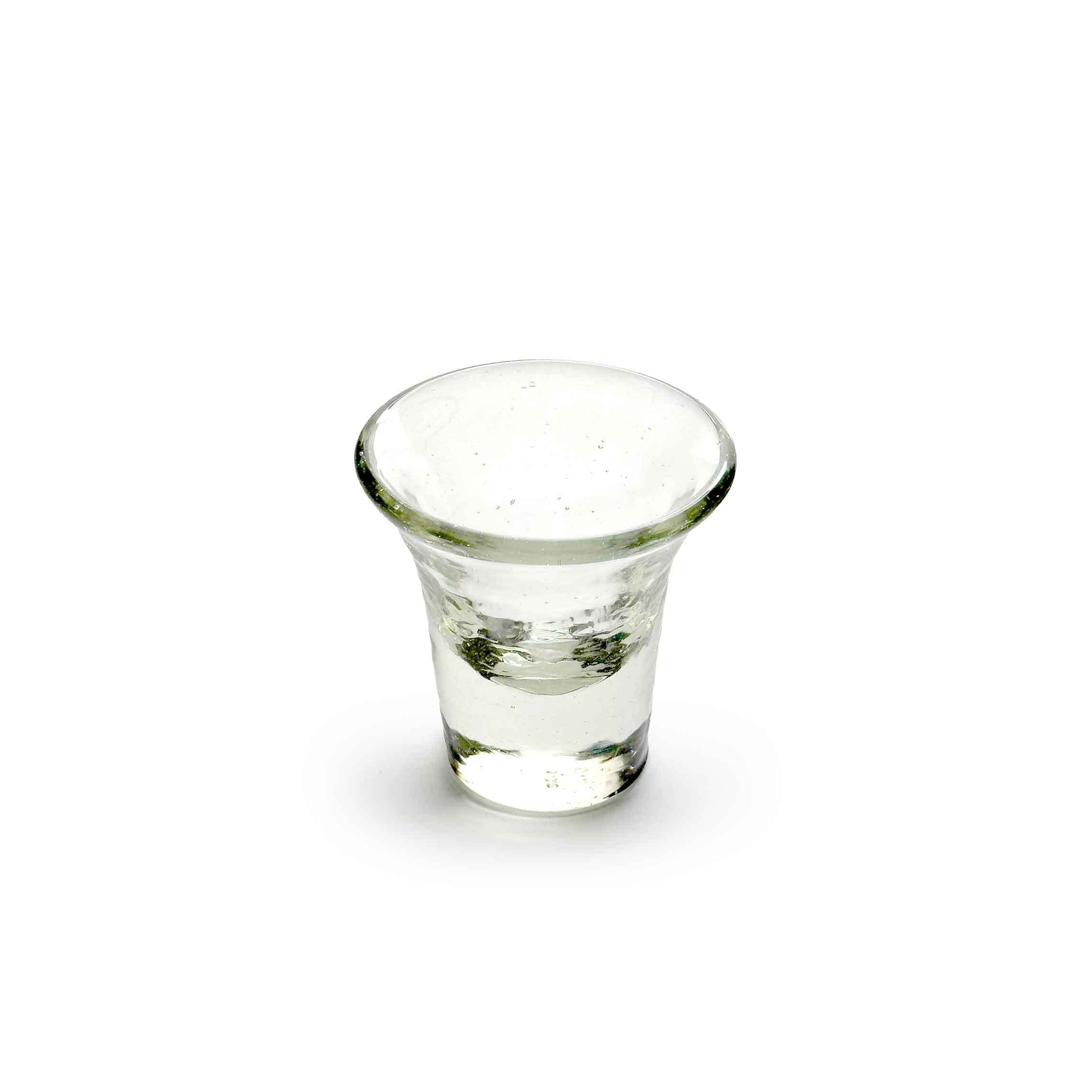 ガラス工房清天】おちょこ クリア [琉球ガラス] | 【琉球ガラス】と