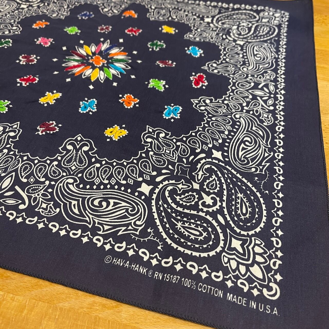 OAXACA Hands Stitch Bandana オアハカ ハンドステッチ バンダナ OAXACA Hands Stitch Bandana オアハカ ハンドステッチ バンダナ