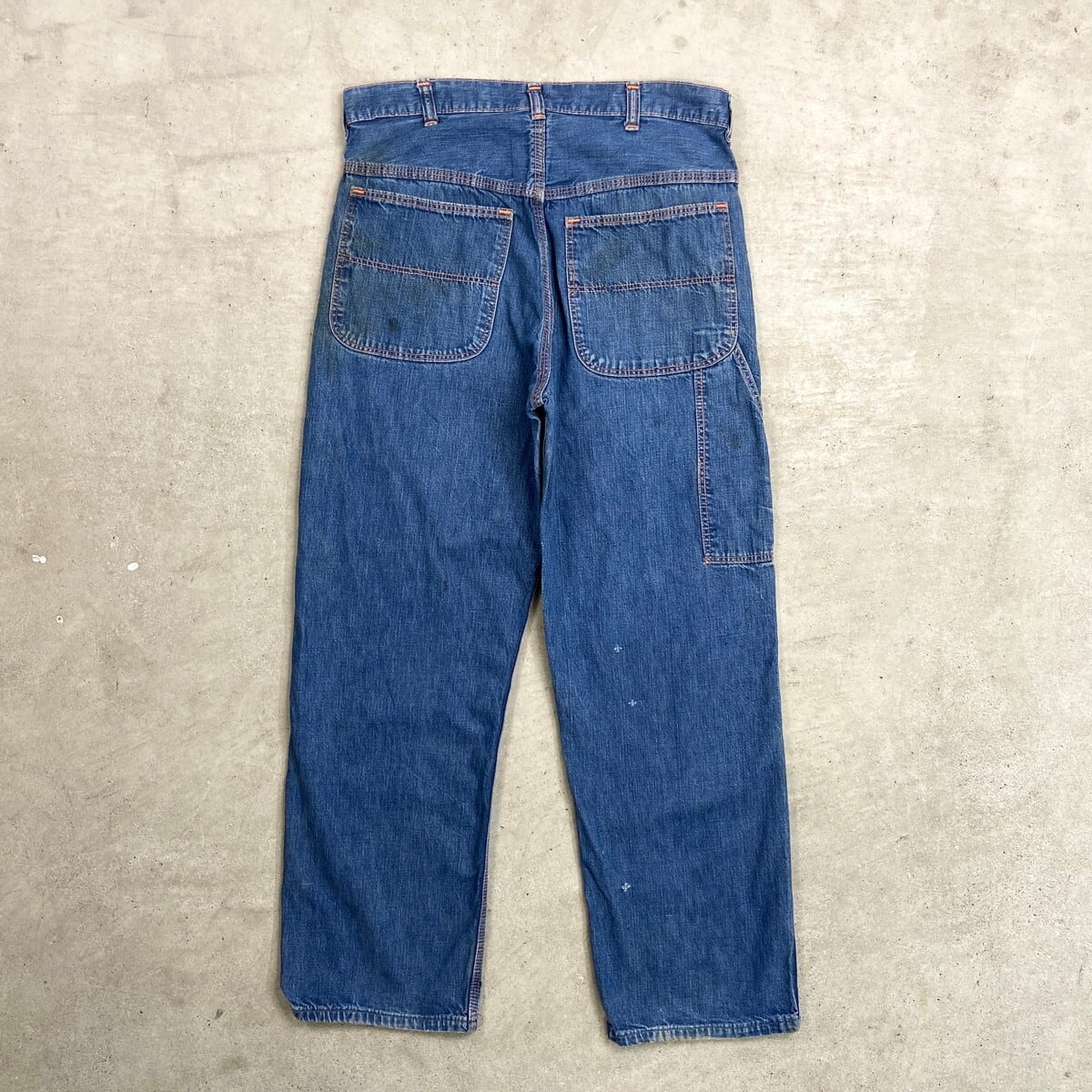 60年代 ストアブランド デニムペインターパンツ メンズW31相当 古着
