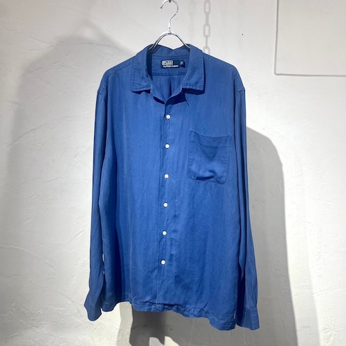 90s Ralph Lauren L/S Open Collar Shirt