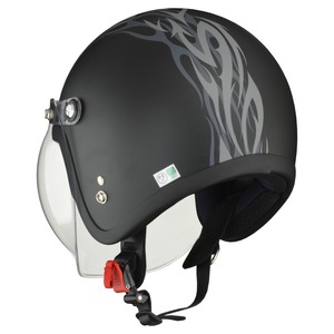【公式】MOUSSE　ジェットヘルメット　マットトライバル