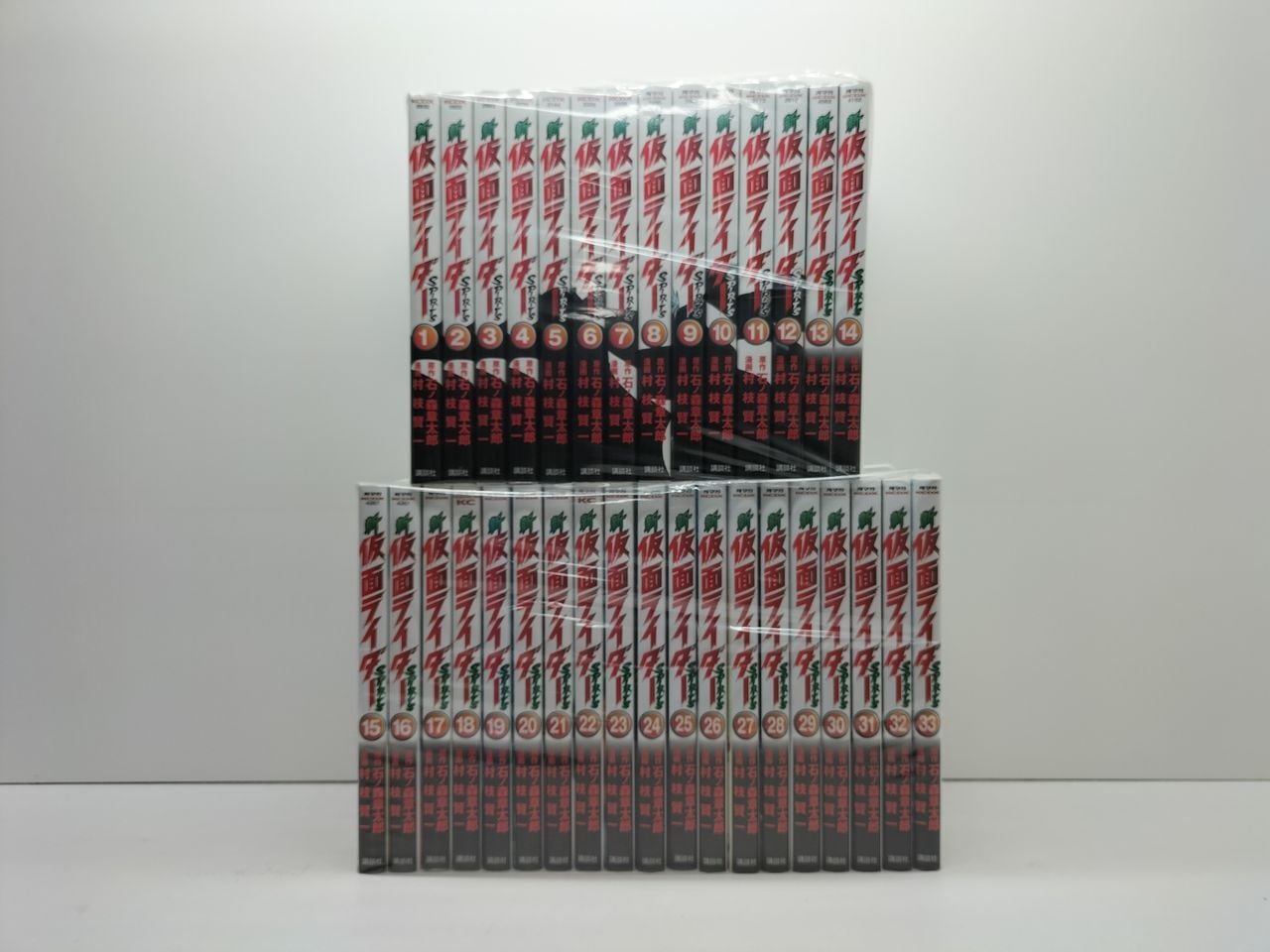 新 仮面ライダースピリッツ 村枝賢一 [1-33巻 コミックセット/未 新 仮面ライダースピリッツ 村枝賢一 [1-33巻 コミックセット/未