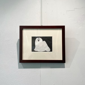 堀本勇樹 作品原画『マルチーズ』