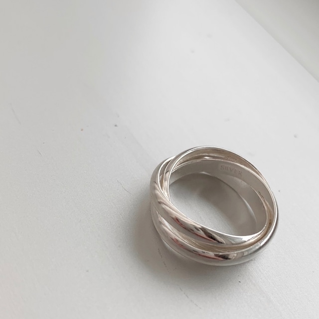 Triplicate RING〔silver925〕