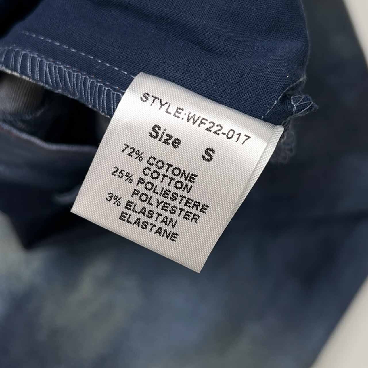 イタリア製 MISS MISS ミスミス タイダイ柄風 フレアパンツ ブーツカットパンンツ S/インディゴ系 レディース