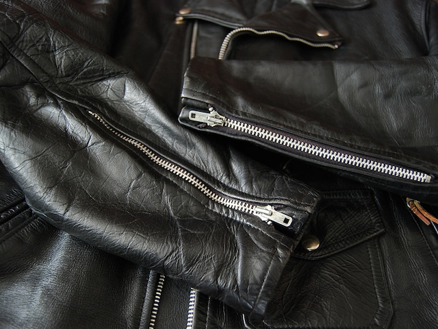 60's "LEATHER GARMENT"ダブルライダースジャケット