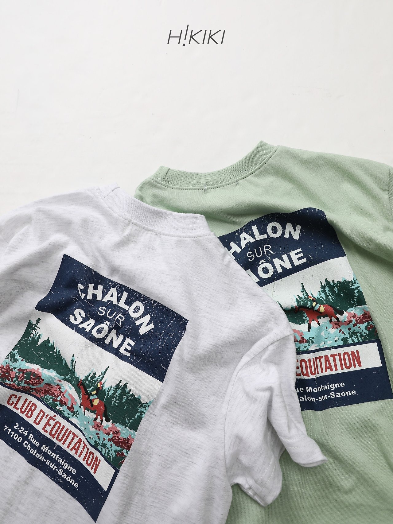 [H!KIKI] Salon Club Tee / [하이키키] 샬롱클럽티