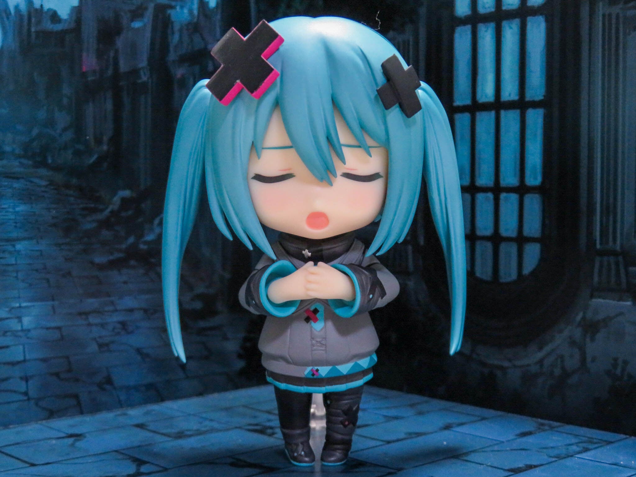 2848】 初音ミク 閉ざされた窓のセカイVer. 顔パーツ 歌唱顔