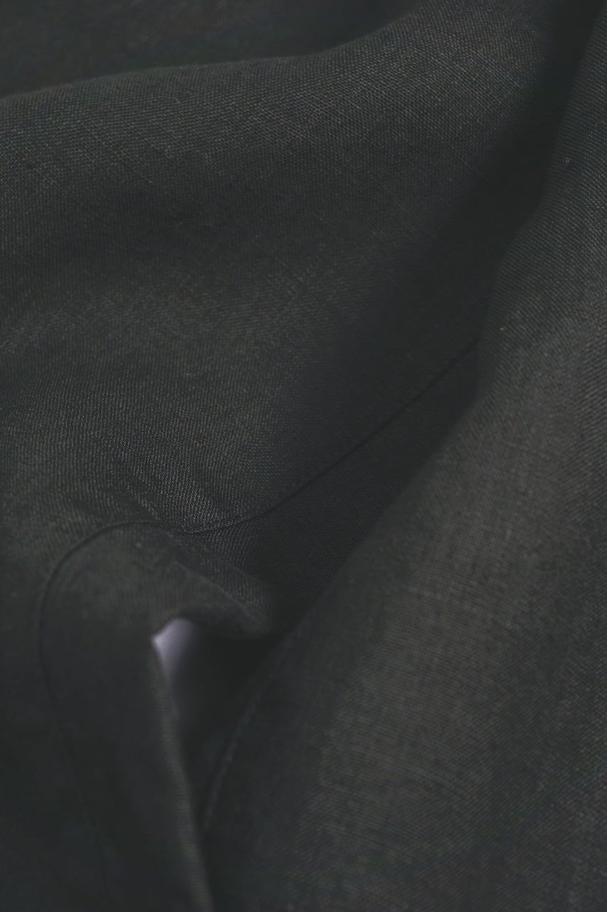 Belgium Linen High-Density Wide Pants