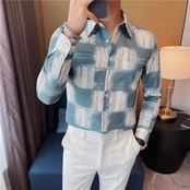 plaid shirt tops 00198