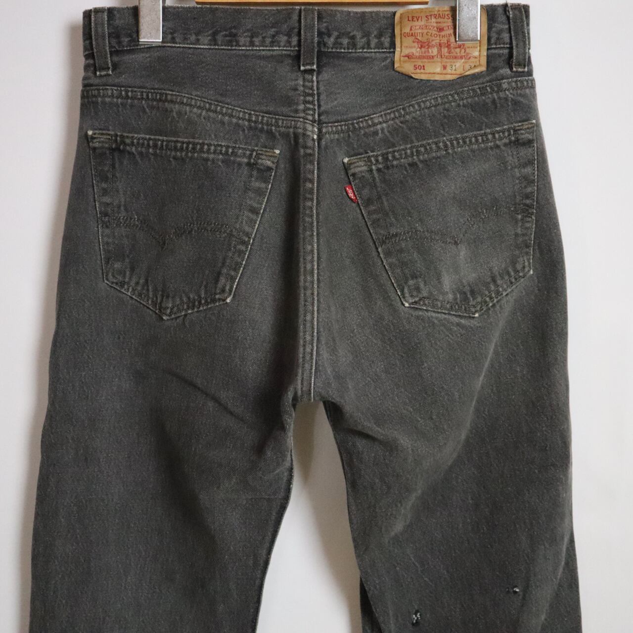 90s Levi's 501 BLACK 米国製 リーバイス 先染め ブラック ③ | CADAL8