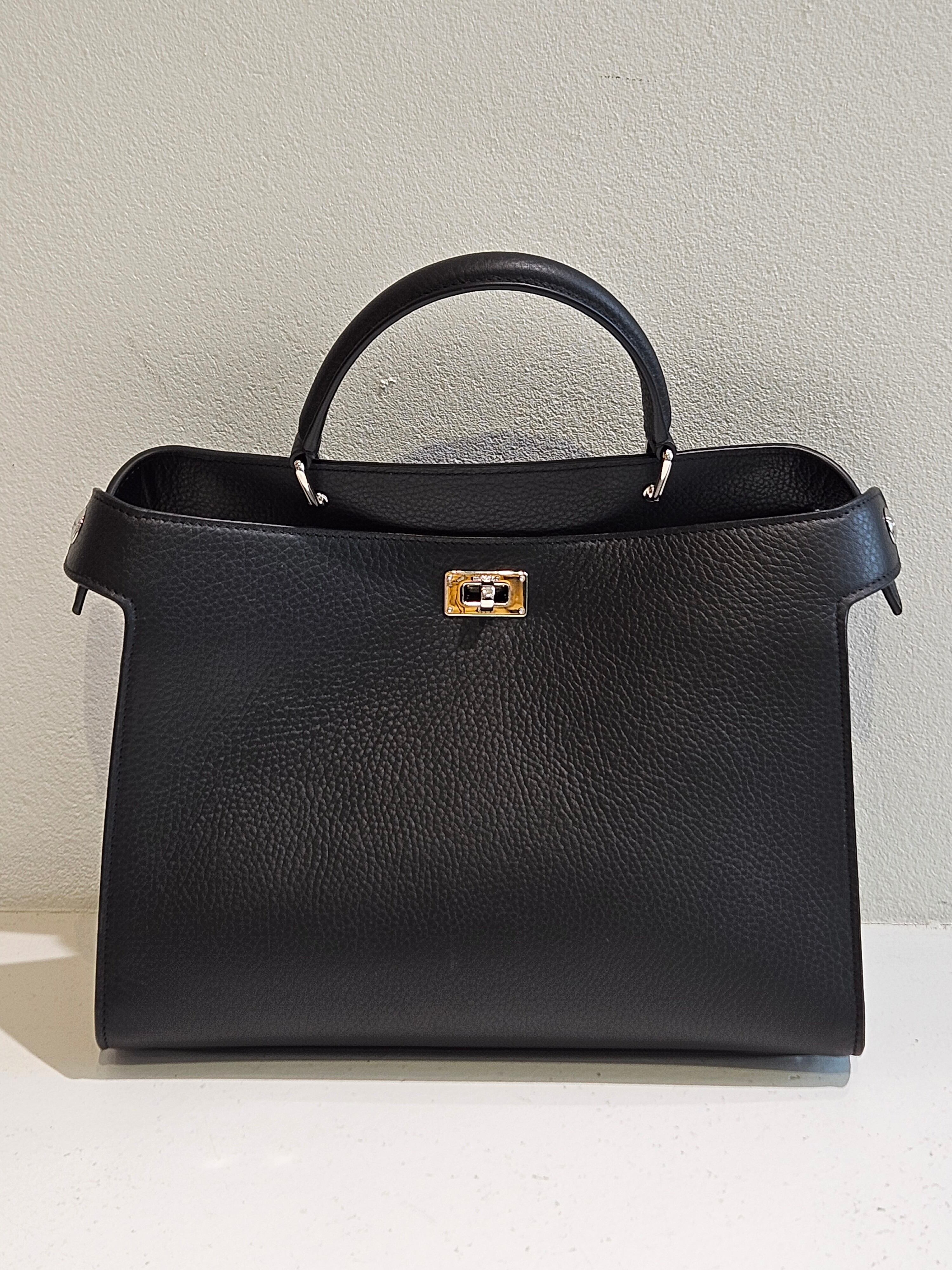 michino Paris ハンドバッグ ルテス PM ブラック | lucca okayama