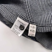 PAPAS パパス ネイティブボーダー柄 フード付き 長袖 プルオーバー ネルシャツ サイズ 52/LL /日本製/パーカー