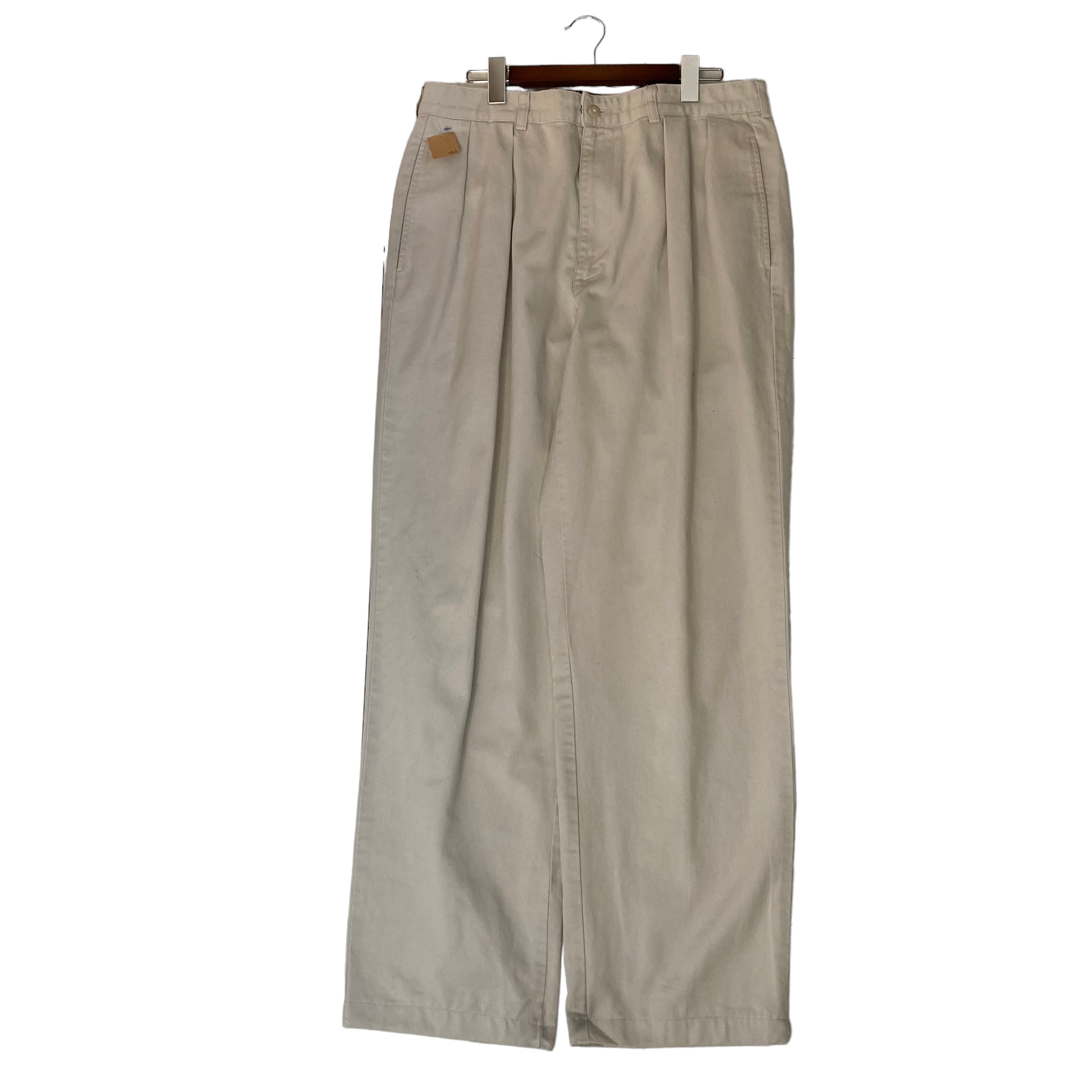 タグ付美品 ポロチノパンツ W34 L32 polo ポロラルフローレン W34×L32】POLO by RALPH LAUREN チノパンツ コットン100