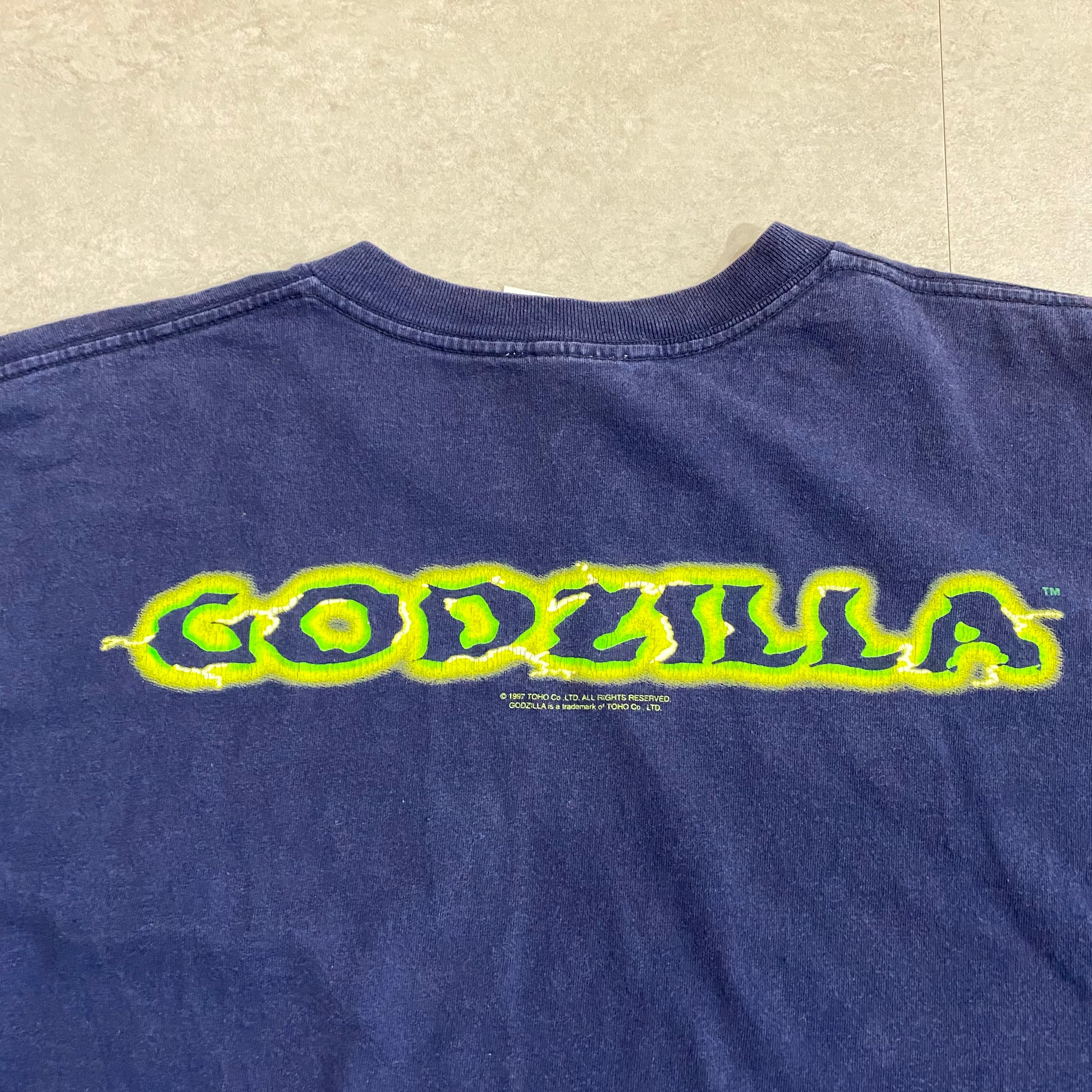 90s GODZILLA tシャツ XL