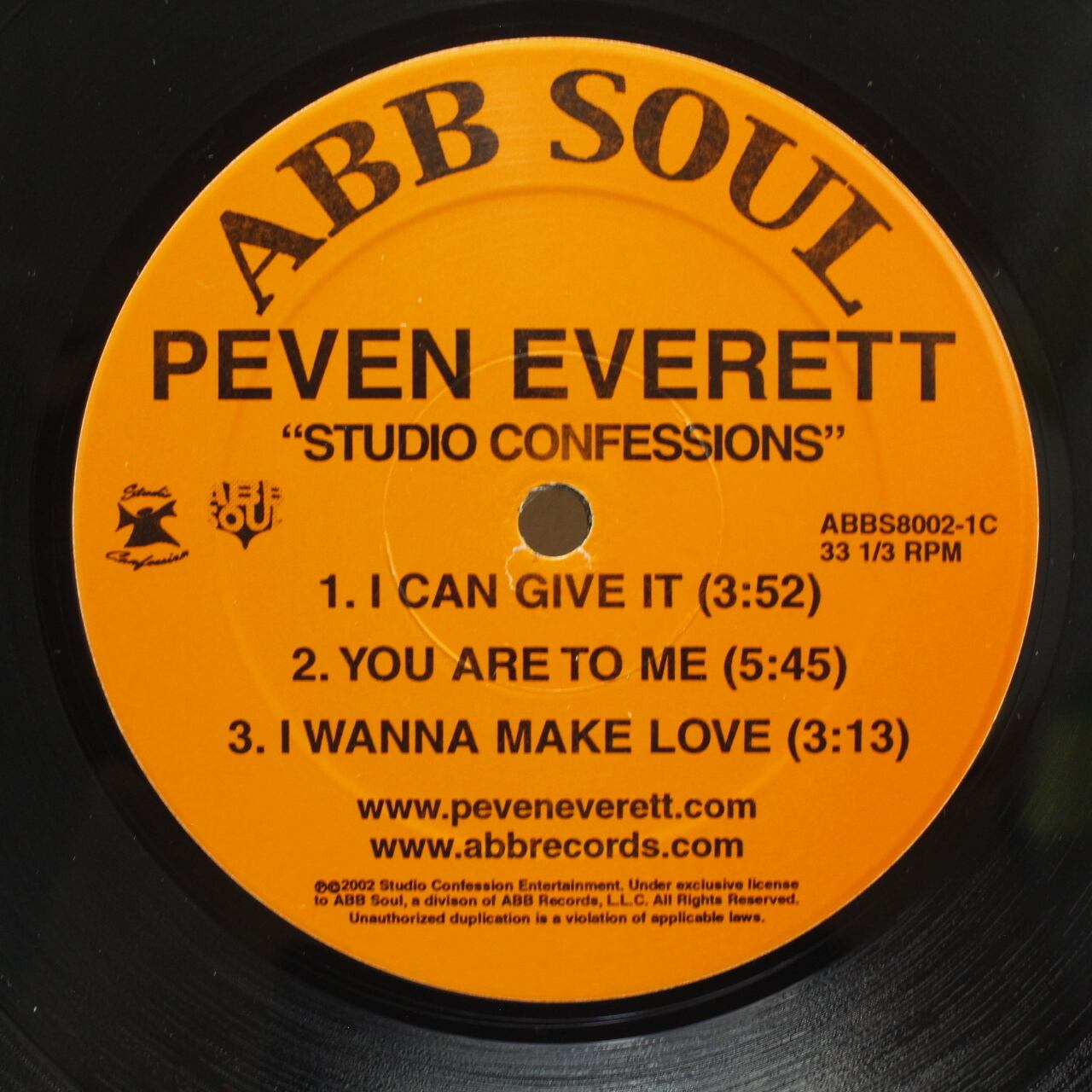 Peven Everett / Studio Confessions [ABBS8002-1] - 画像5