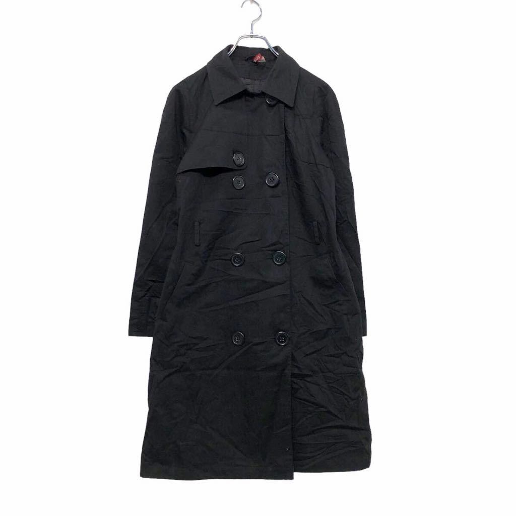 H&M トレンチ コート レディース 38 M 〜 ブラック エイチアンドエム