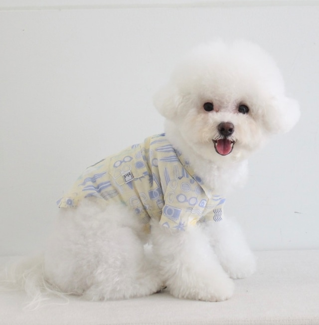 【THEREST OF LIFE】VACANCES SHIRT(butter)